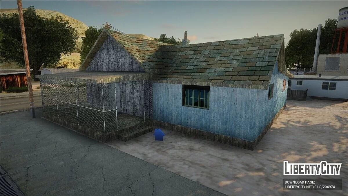 Nouvelles textures de maisons à Angel Pine et El Quebrados / GTA San Andreas