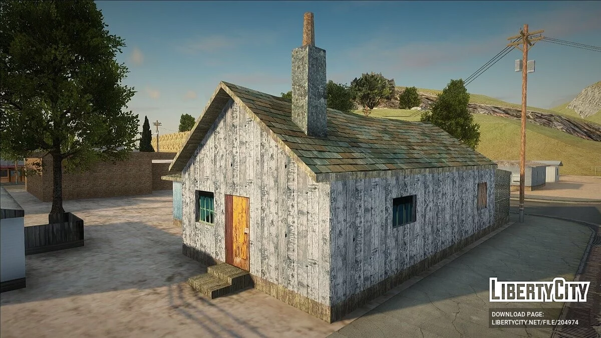 Nouvelles textures de maisons à Angel Pine et El Quebrados / GTA San Andreas