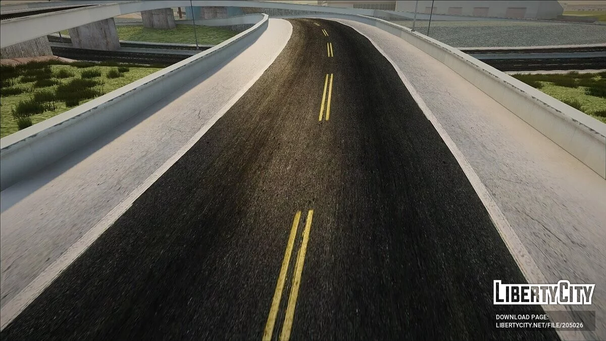 Neue Straßen Texturen in Las Venturas / GTA San Andreas