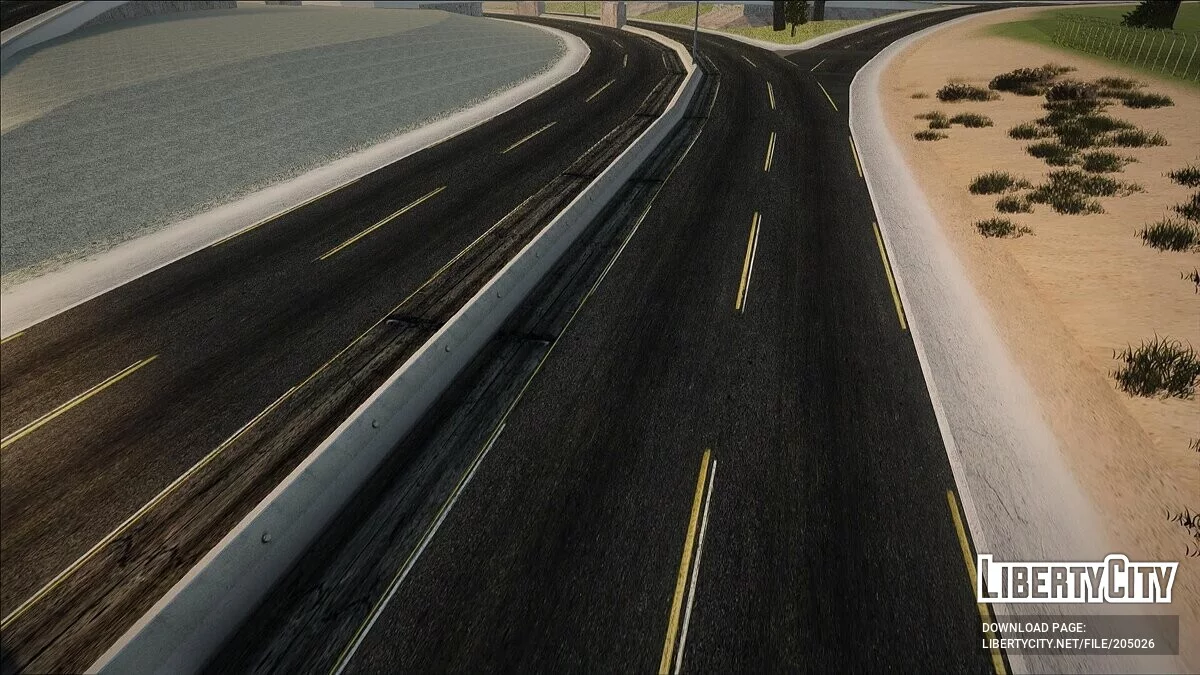 Neue Straßen Texturen in Las Venturas / GTA San Andreas