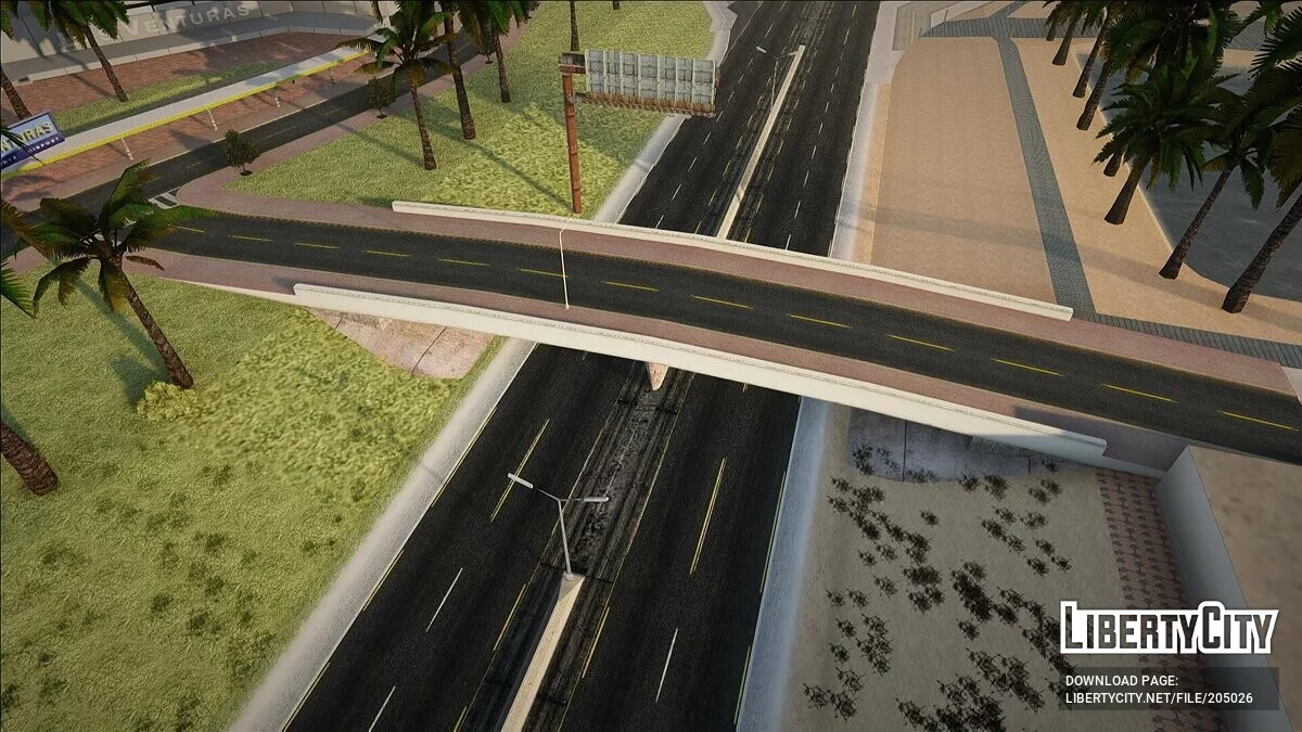 Neue Straßen Texturen in Las Venturas / GTA San Andreas
