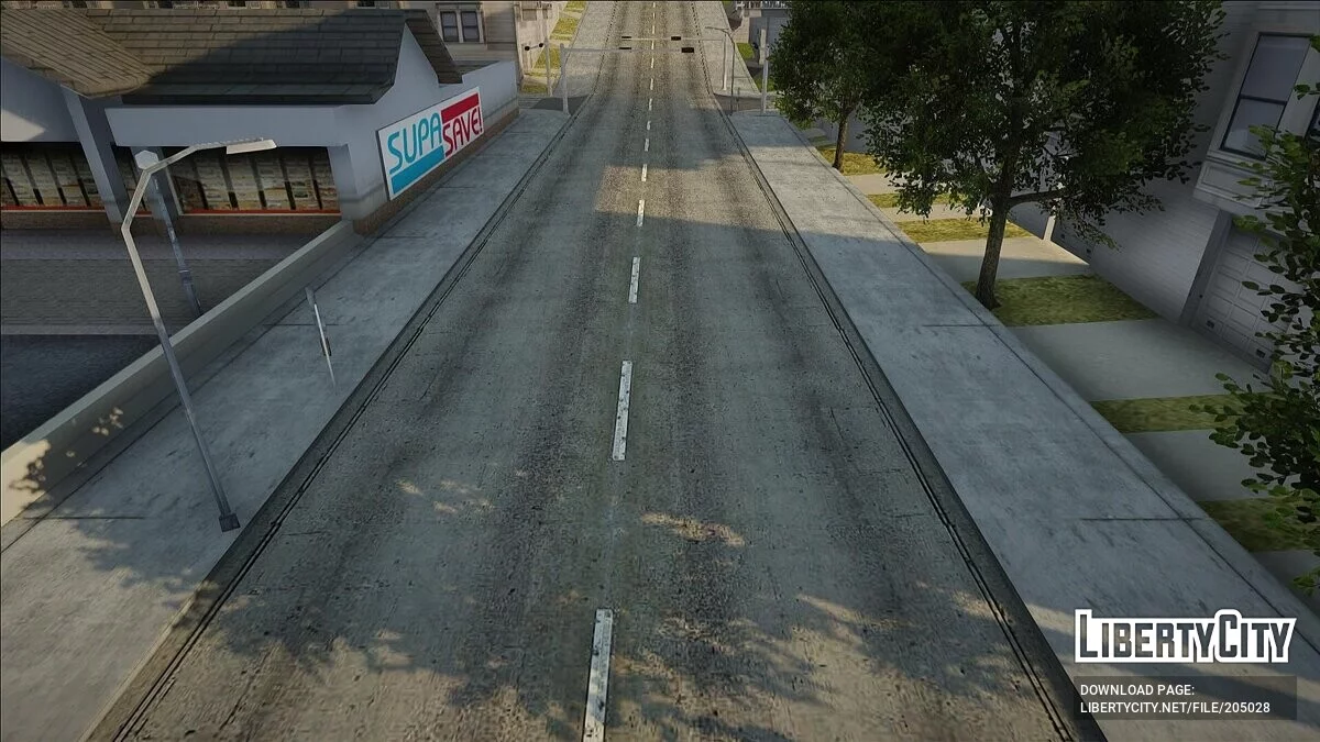 Neue Straßentexturen in San Fierro / GTA San Andreas