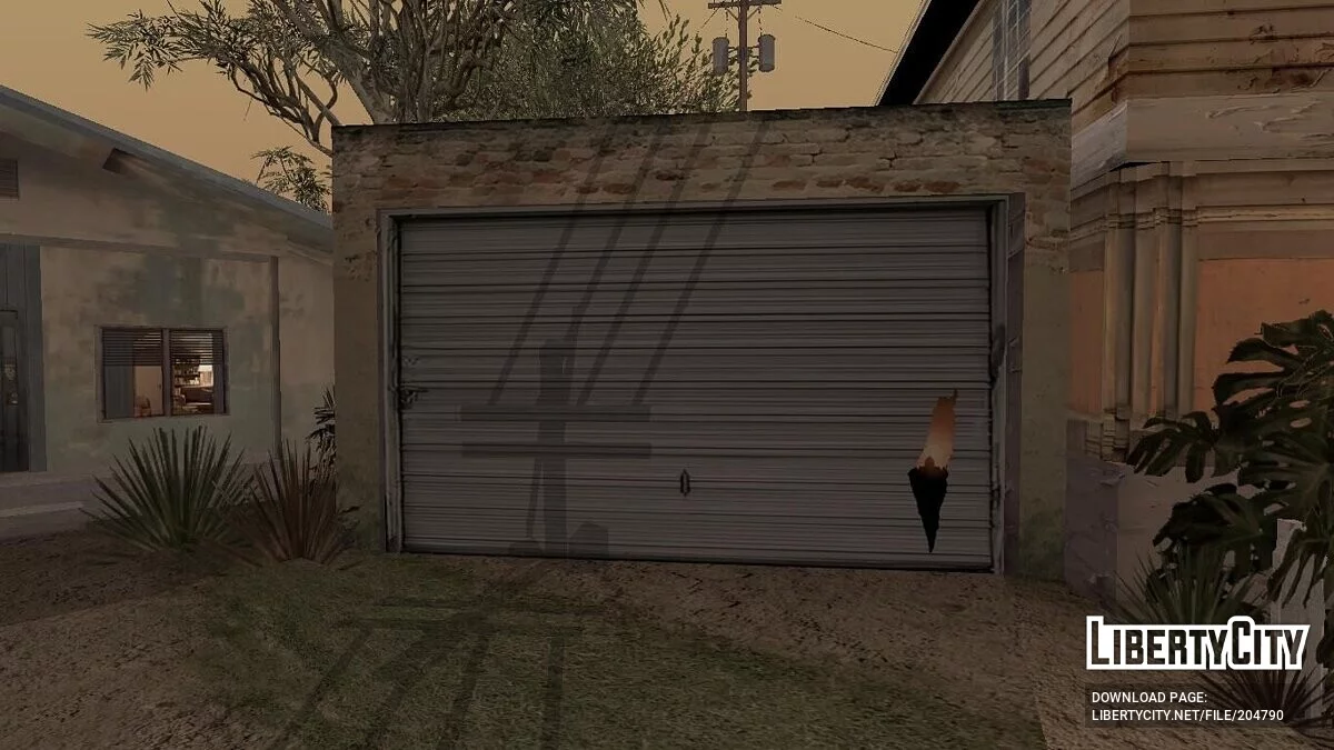 Palestine Garage Door Stickers v 1.0 / GTA San Andreas