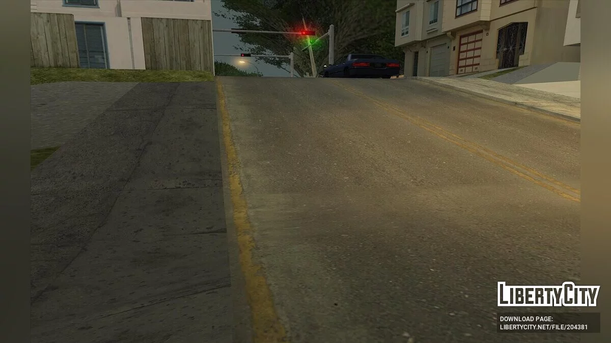 Текстуры дорог из  GTA 4 в Сан Фиерро / GTA San Andreas