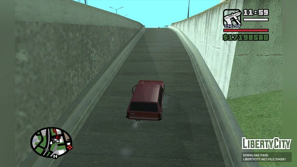 Текстуры дорог из  GTA 4 в Сан Фиерро / GTA San Andreas