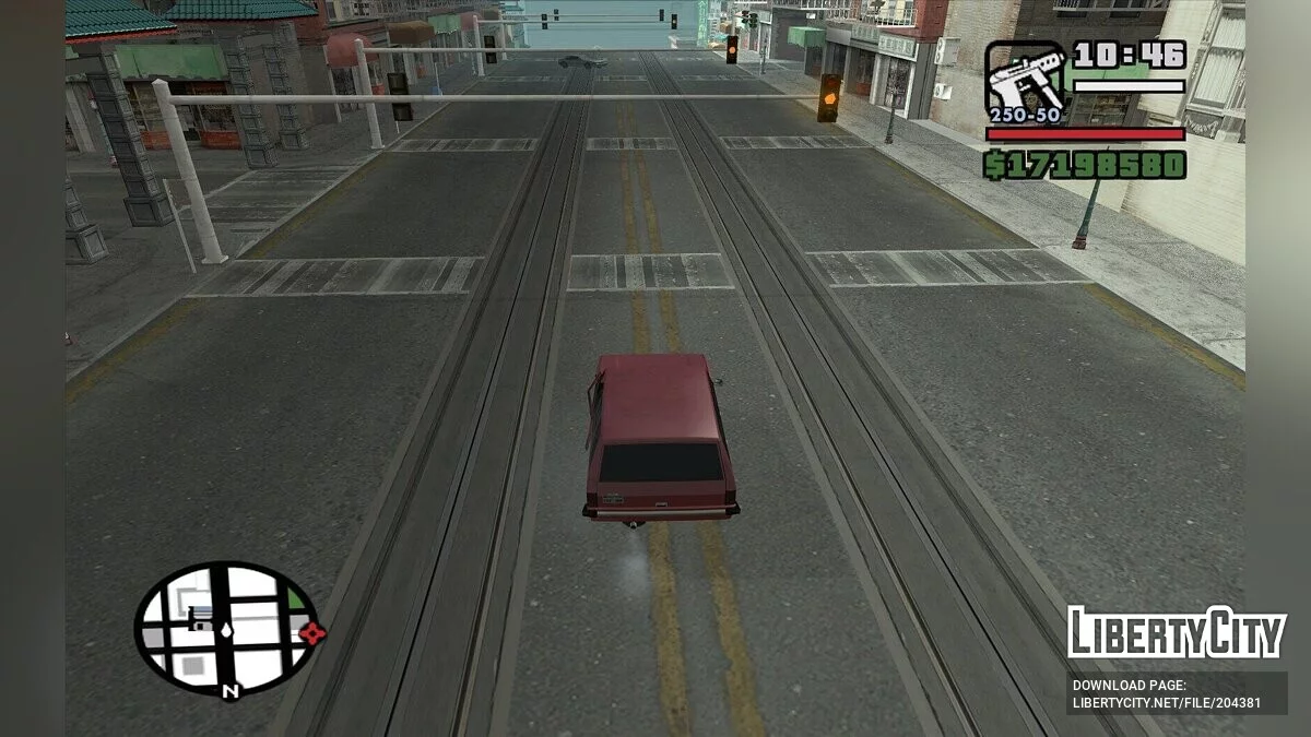 Текстуры дорог из  GTA 4 в Сан Фиерро / GTA San Andreas