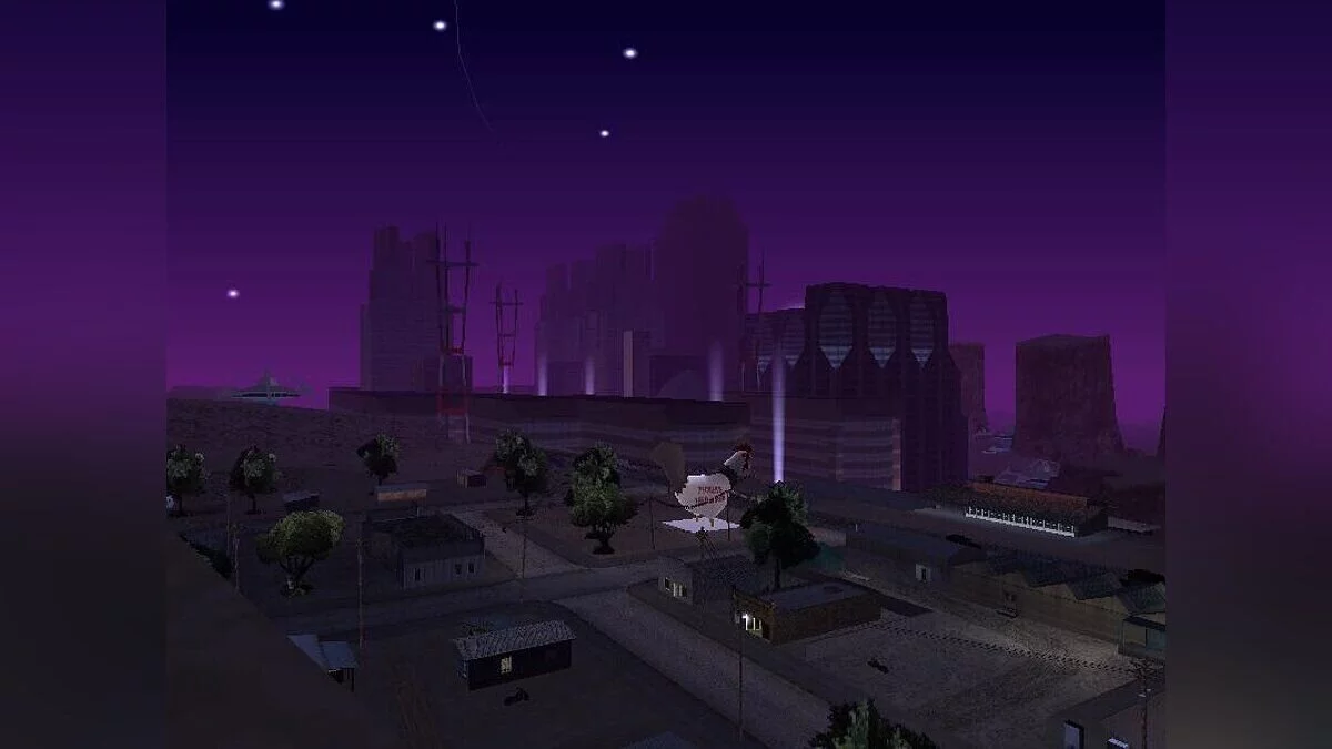 Трансформация взлетно-посадочной полосы в пустыне / GTA San Andreas