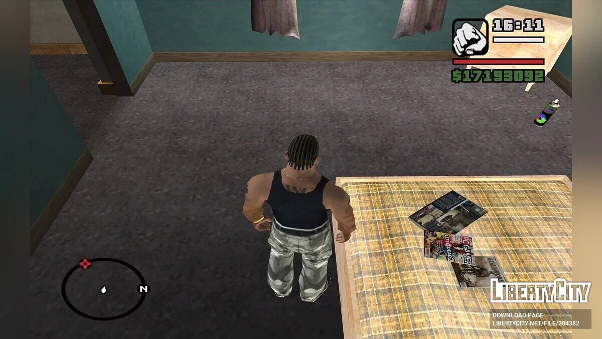 Игровые журналы в HD / GTA San Andreas