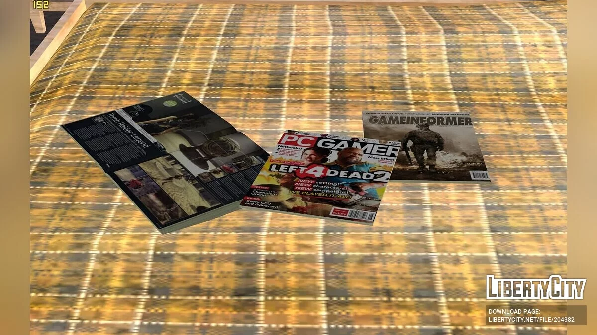 Игровые журналы в HD / GTA San Andreas