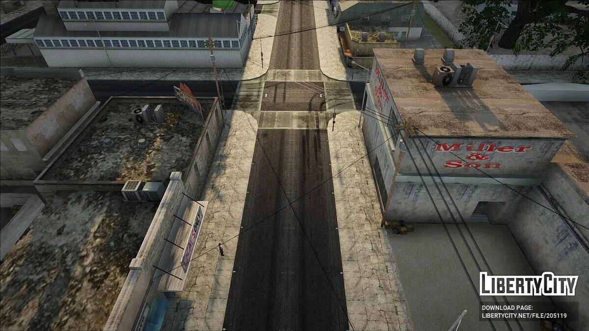 Дороги в стилі GTA 5 / GTA San Andreas