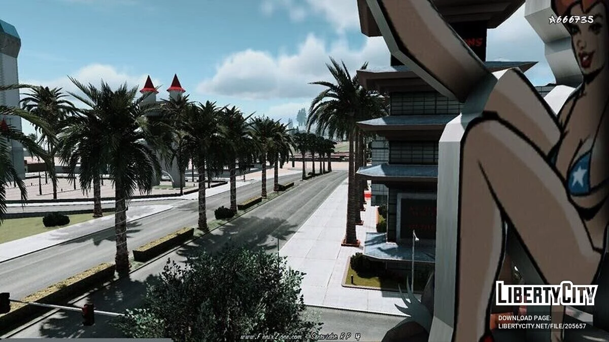 HD текстури дороги / GTA San Andreas