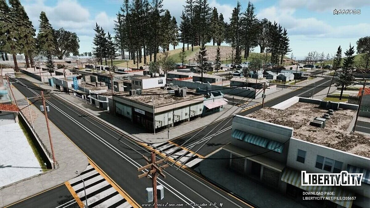 HD текстури дороги / GTA San Andreas