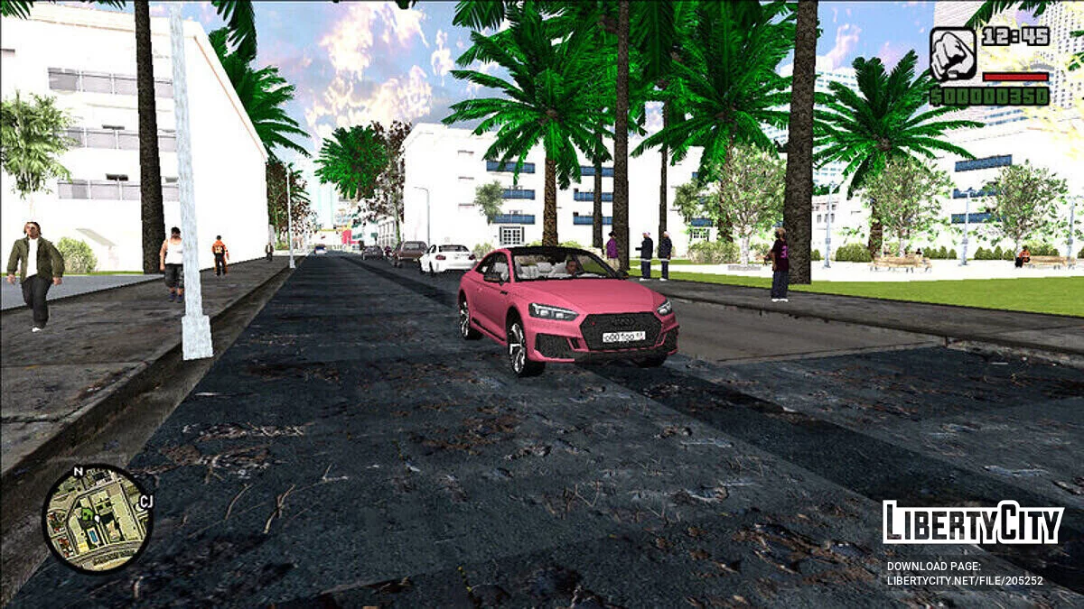 Estrada atualizada em qualidade HD / GTA San Andreas