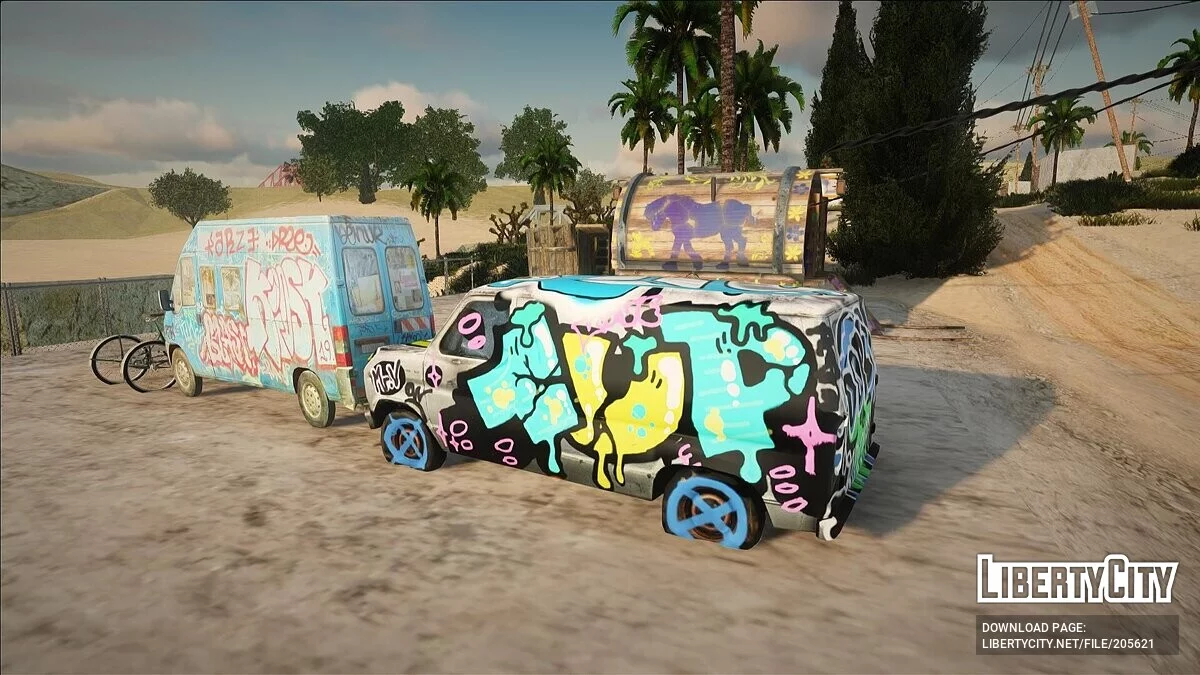 Remorques mises à jour dans tout l'état / GTA San Andreas