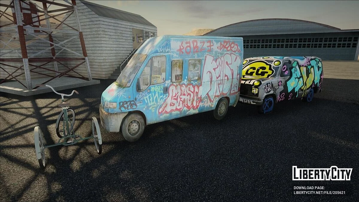 Remorques mises à jour dans tout l'état / GTA San Andreas