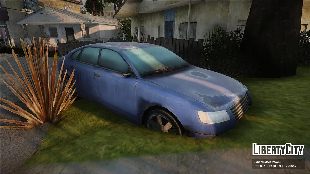Auto-épaves améliorées dans l'Est de Los Santos / GTA San Andreas