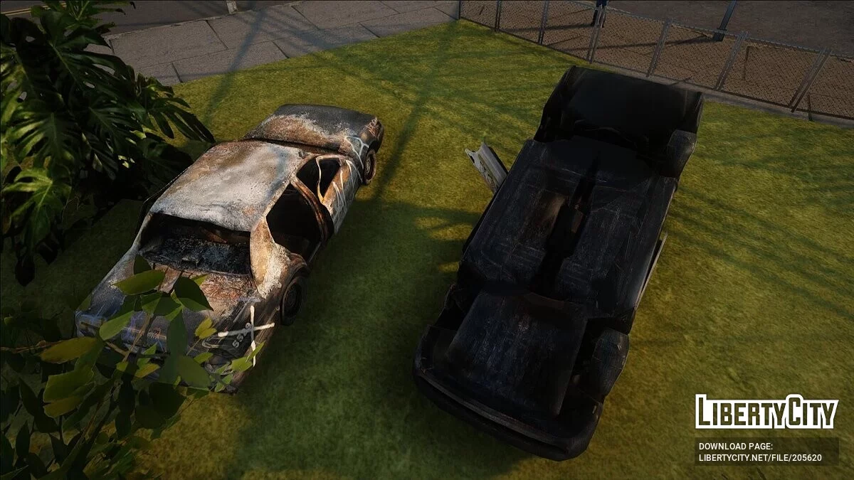 Auto-épaves améliorées dans l'Est de Los Santos / GTA San Andreas