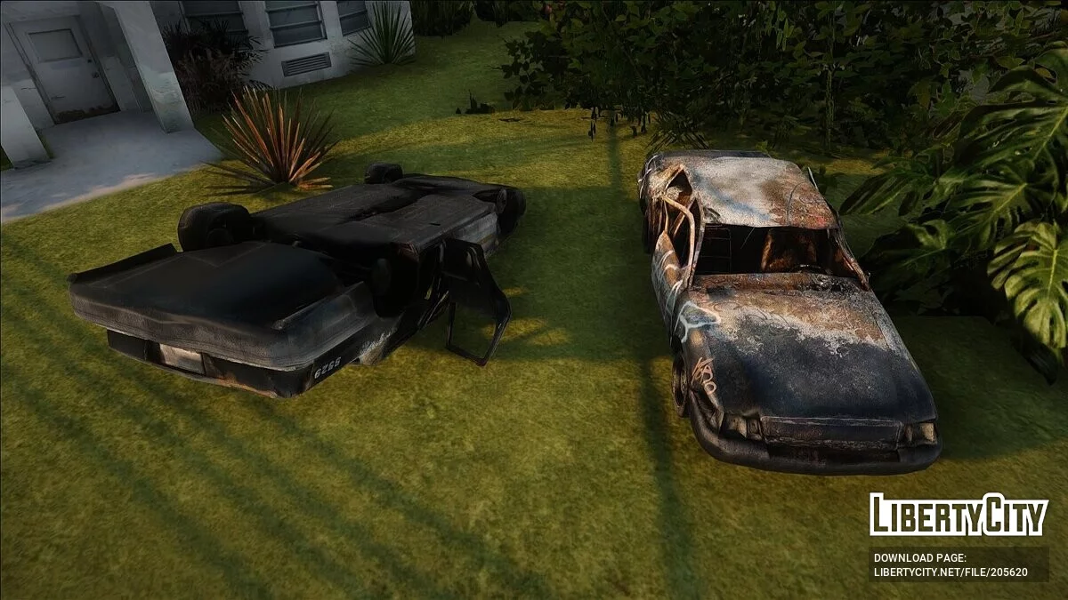 Оновлений розбитий автохлам у Східному Лос-Сантосі / GTA San Andreas