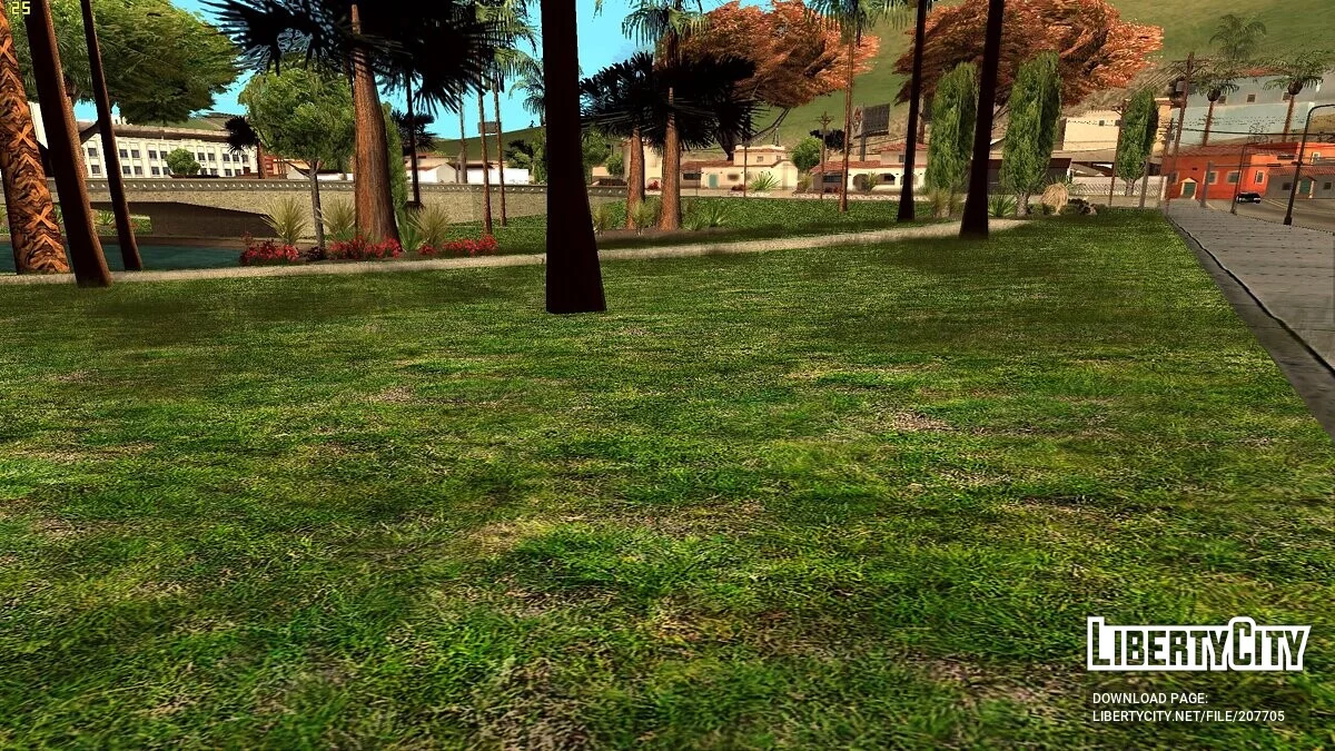Glen Park mit hochauflösenden Texturen / GTA San Andreas