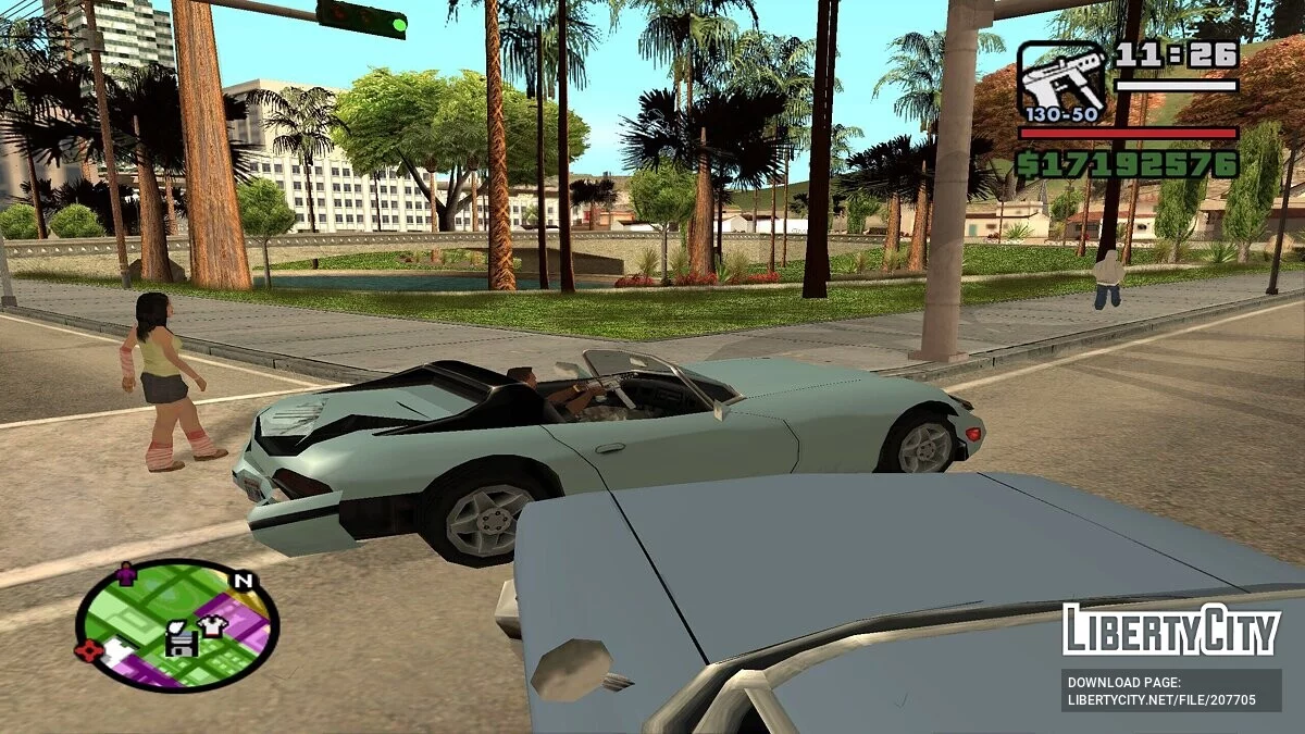 Glen Park mit hochauflösenden Texturen / GTA San Andreas
