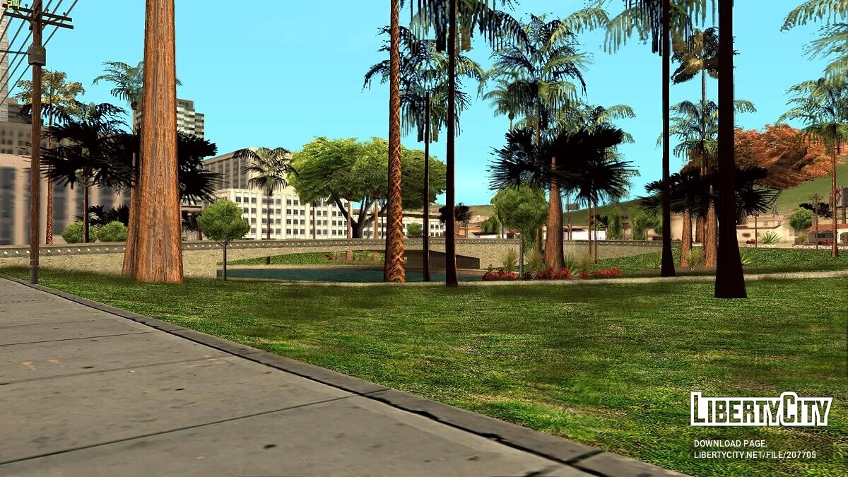 Glen Park mit hochauflösenden Texturen / GTA San Andreas