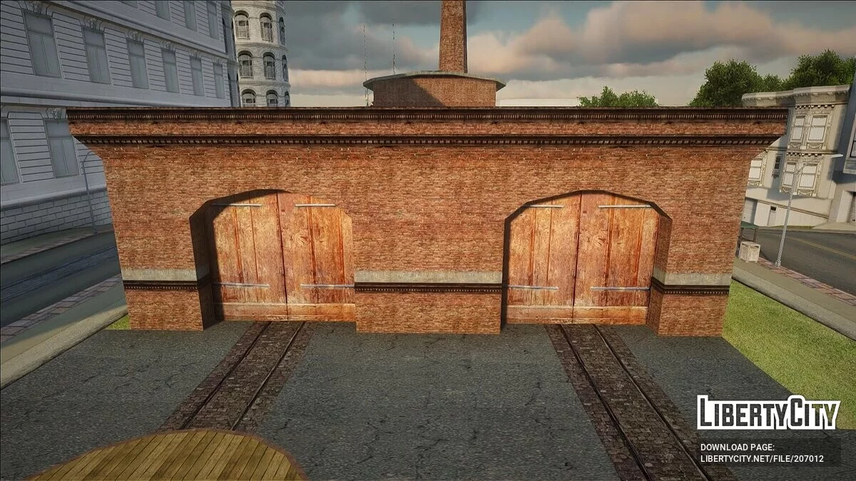 HD tranvía depósito San Fierro 2024 / GTA San Andreas