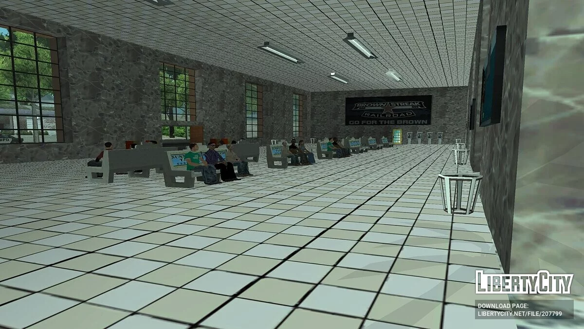 Новий вокзал в San Fierro / GTA San Andreas