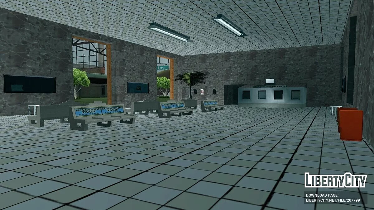 Новий вокзал в San Fierro / GTA San Andreas