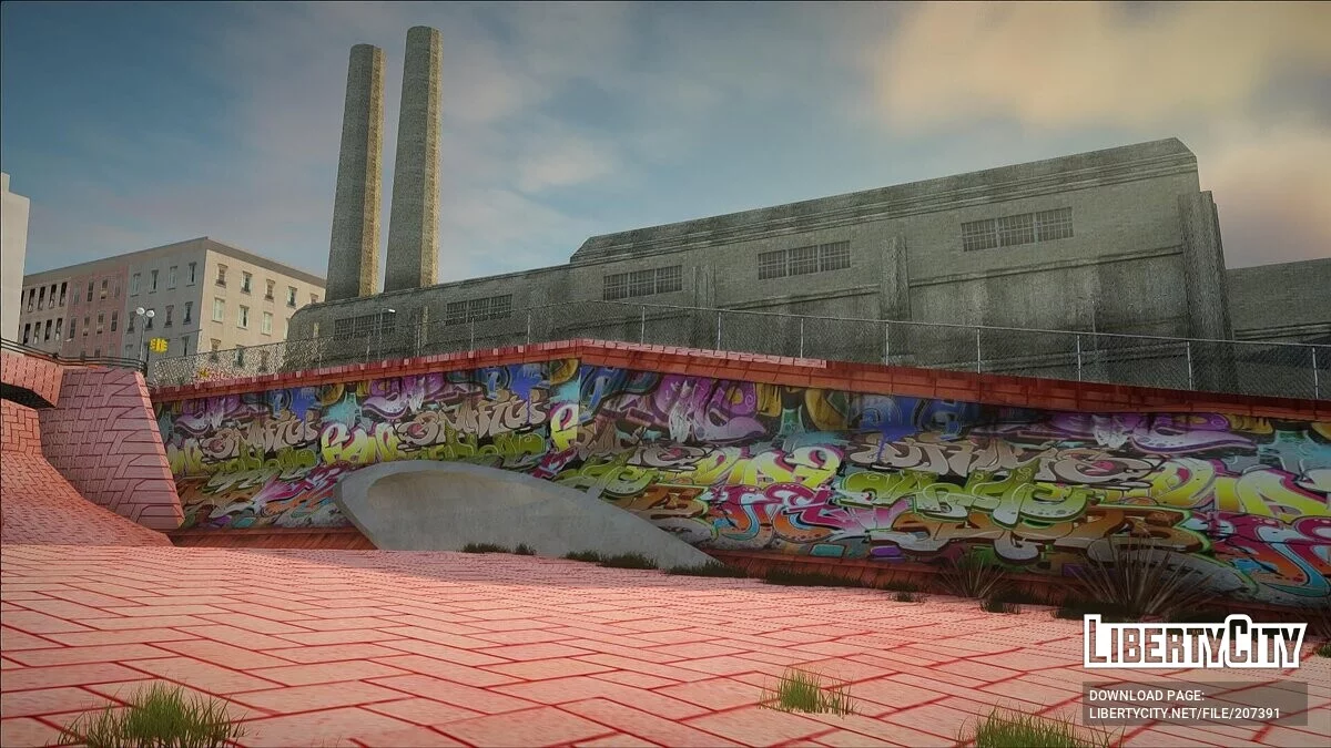 Ретекстур Східного Лос-Сантоса / GTA San Andreas