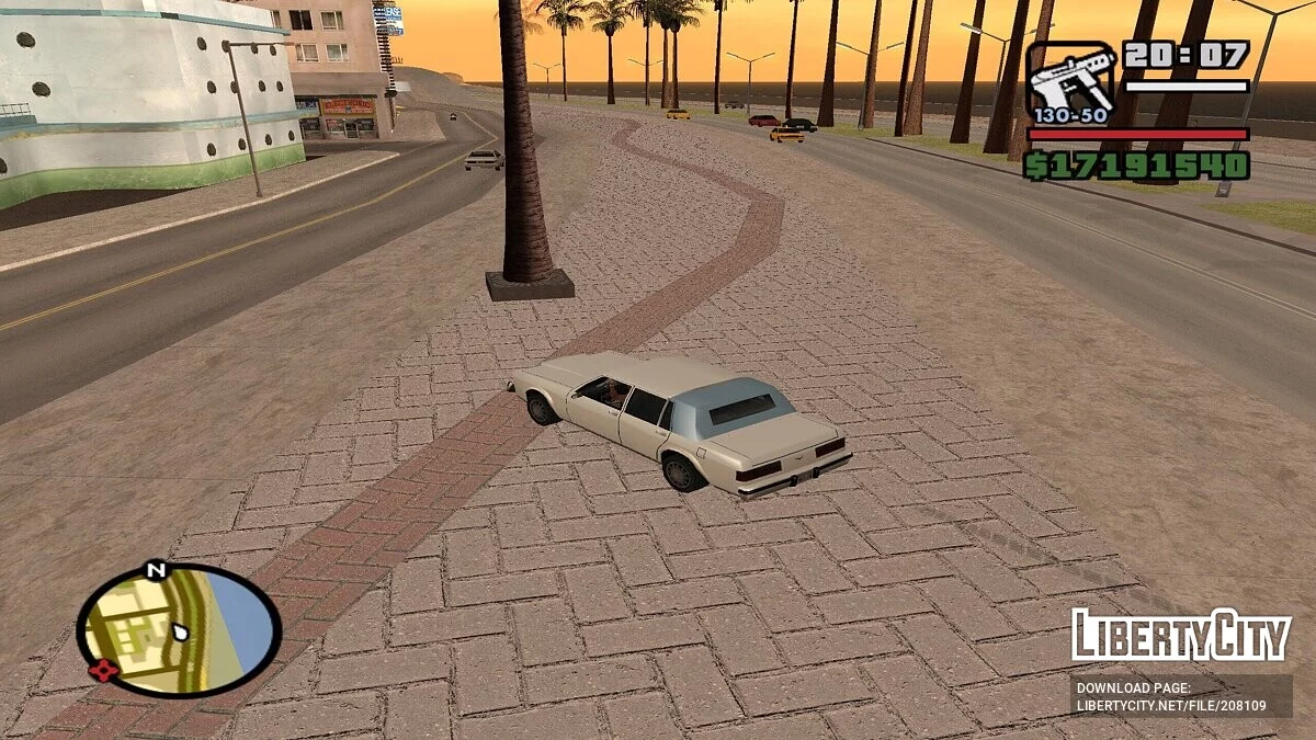 Нові дороги міста Los Santos / GTA San Andreas