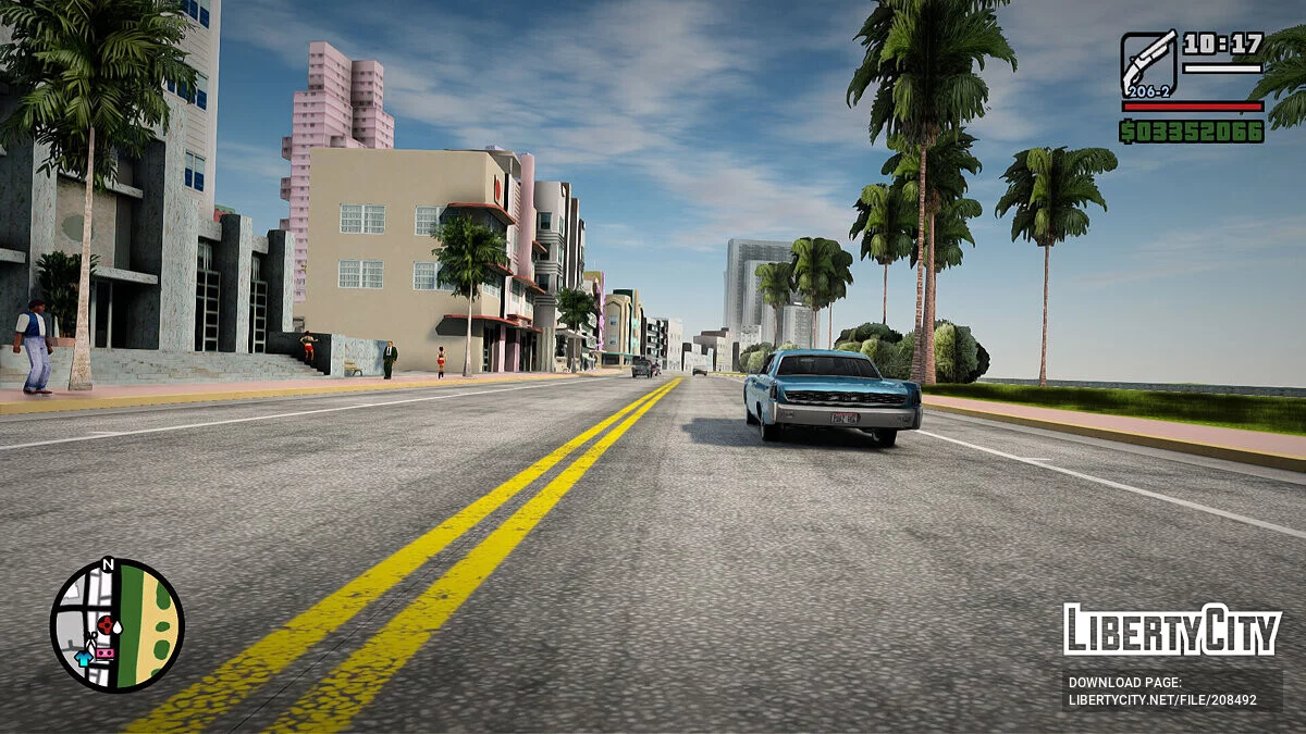 Jalan Realistis untuk GTA Mixed Vice City - V1 / GTA San Andreas
