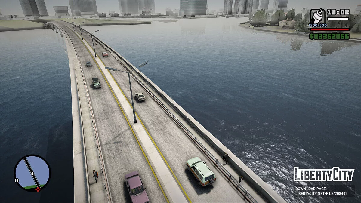 Jalan Realistis untuk GTA Mixed Vice City - V1 / GTA San Andreas