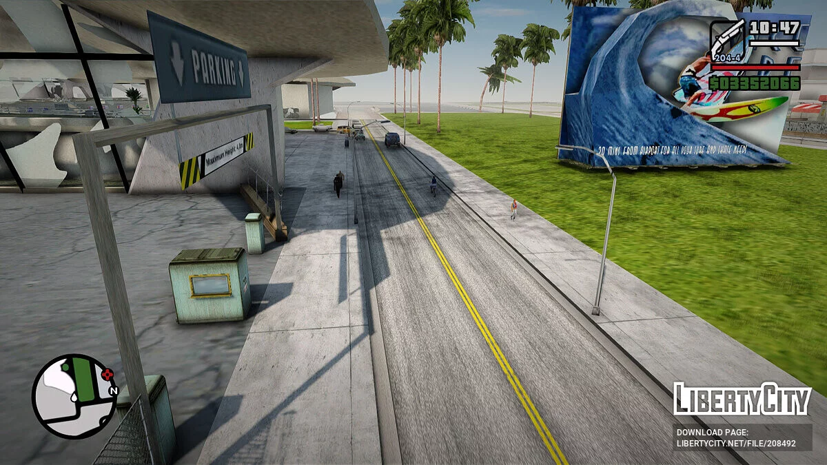 Jalan Realistis untuk GTA Mixed Vice City - V1 / GTA San Andreas