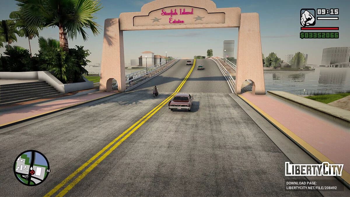 Jalan Realistis untuk GTA Mixed Vice City - V1 / GTA San Andreas