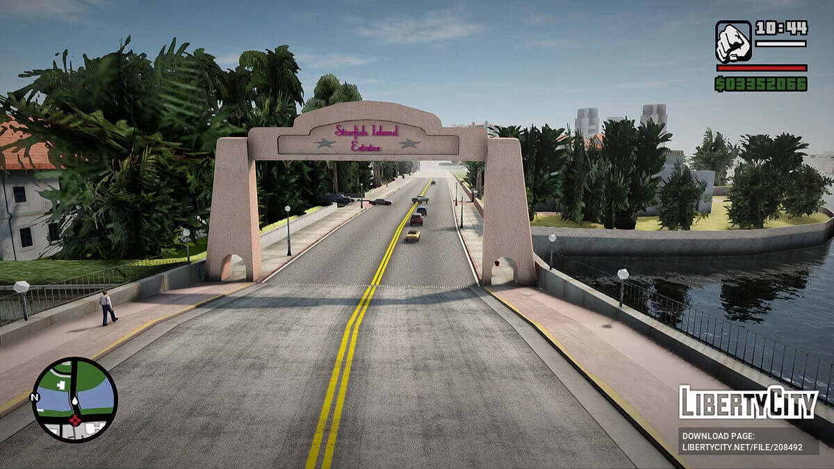 Jalan Realistis untuk GTA Mixed Vice City - V1 / GTA San Andreas