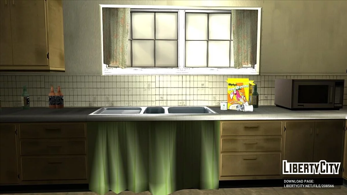 Upscaled Interiors / GTA San Andreas