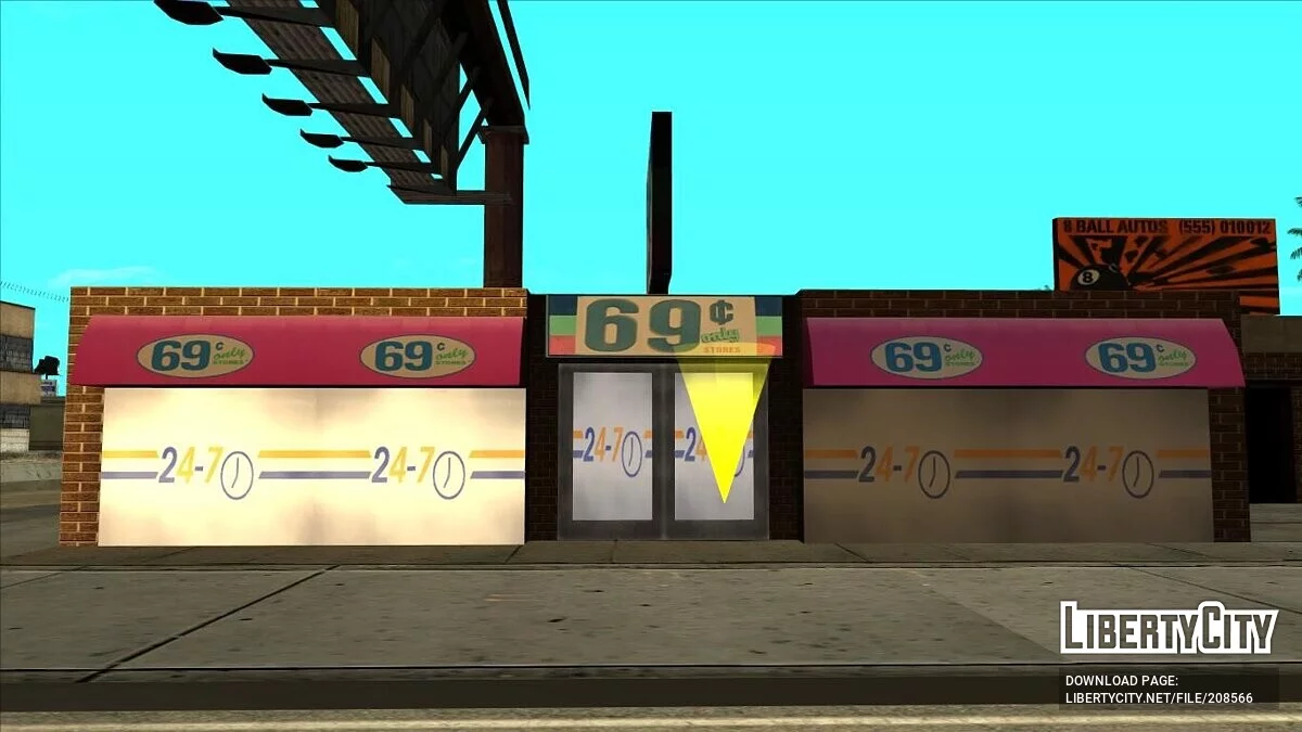 Upscaled Interiors / GTA San Andreas
