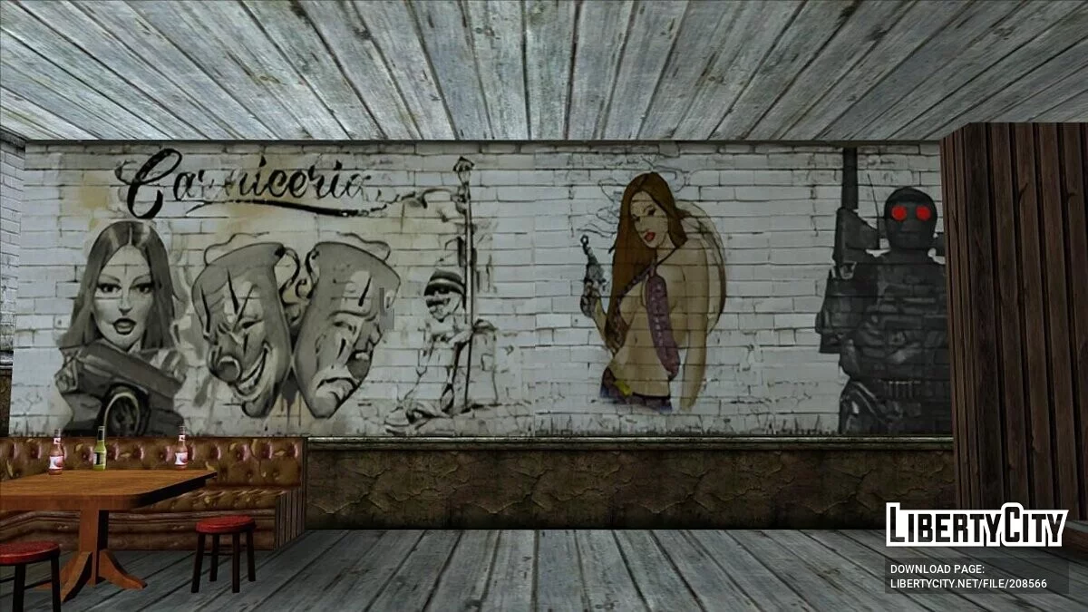 Upscaled Interiors / GTA San Andreas