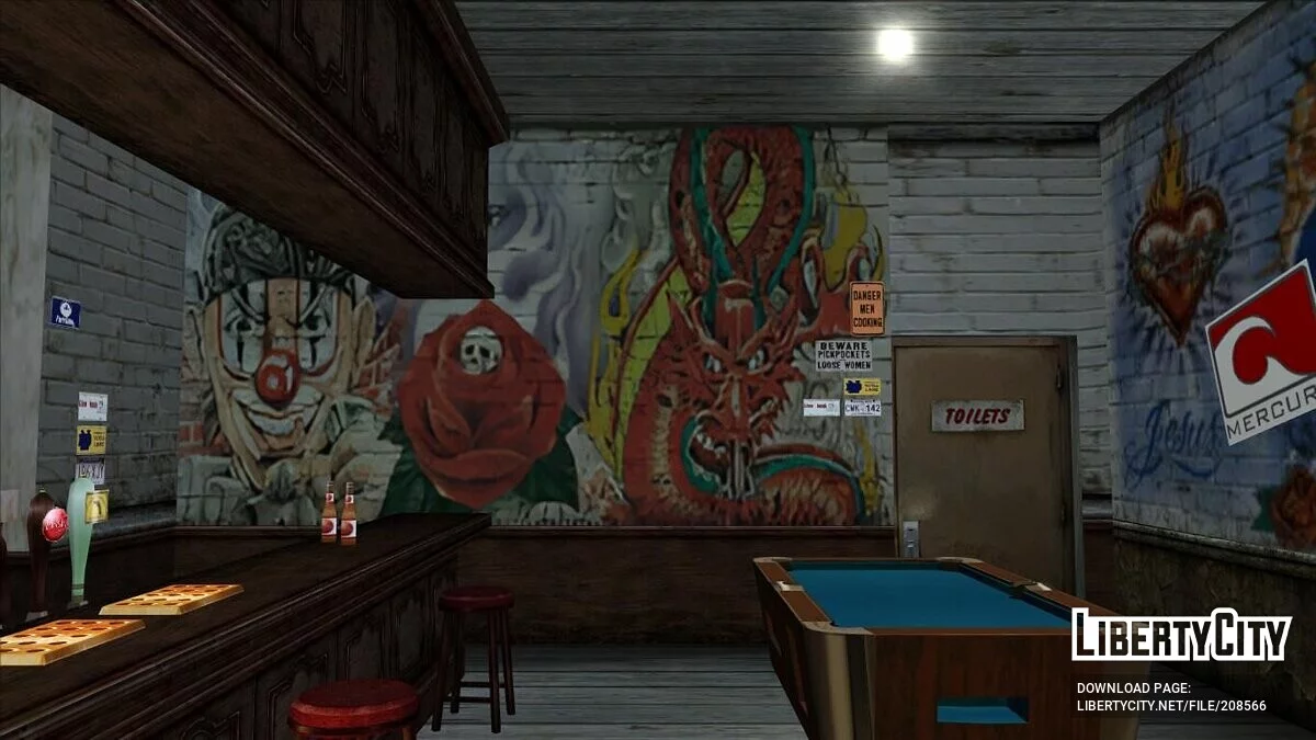 Upscaled Interiors / GTA San Andreas