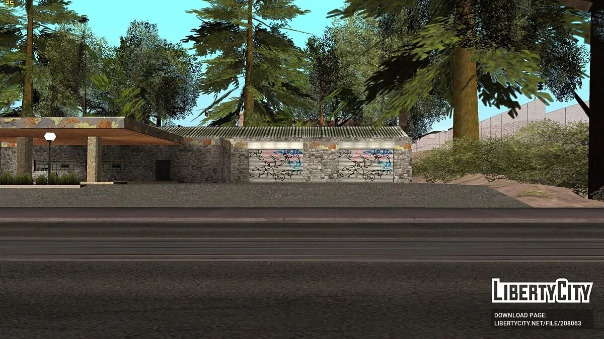 Abandoned Garage in Doherty / GTA San Andreas