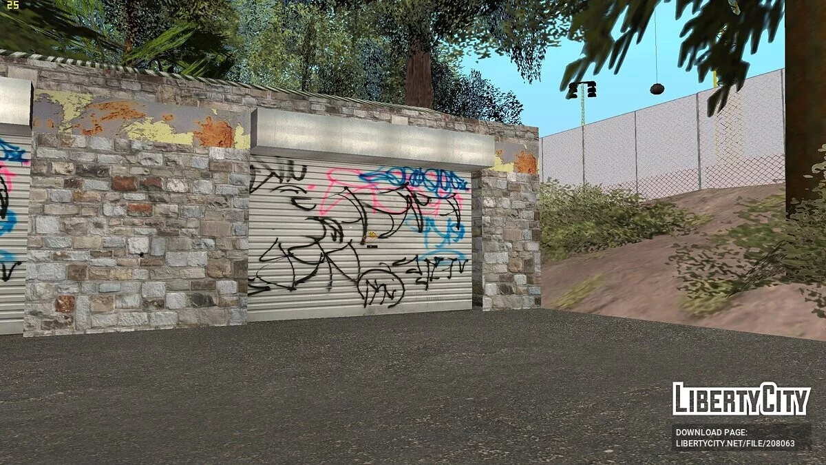 Abandoned Garage in Doherty / GTA San Andreas