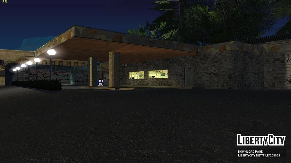 Abandoned Garage in Doherty / GTA San Andreas