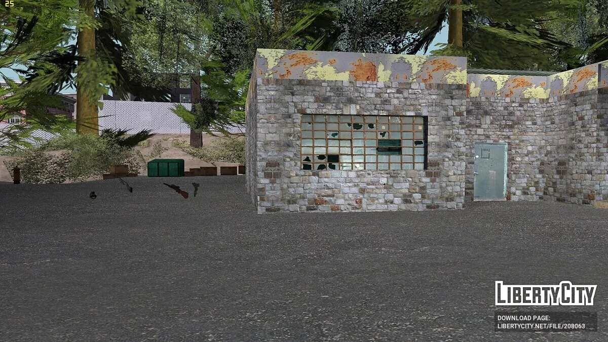 Abandoned Garage in Doherty / GTA San Andreas