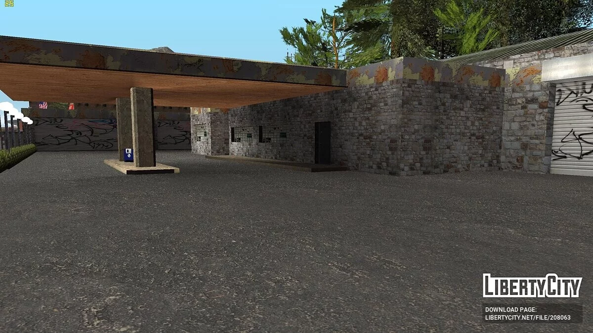 Abandoned Garage in Doherty / GTA San Andreas