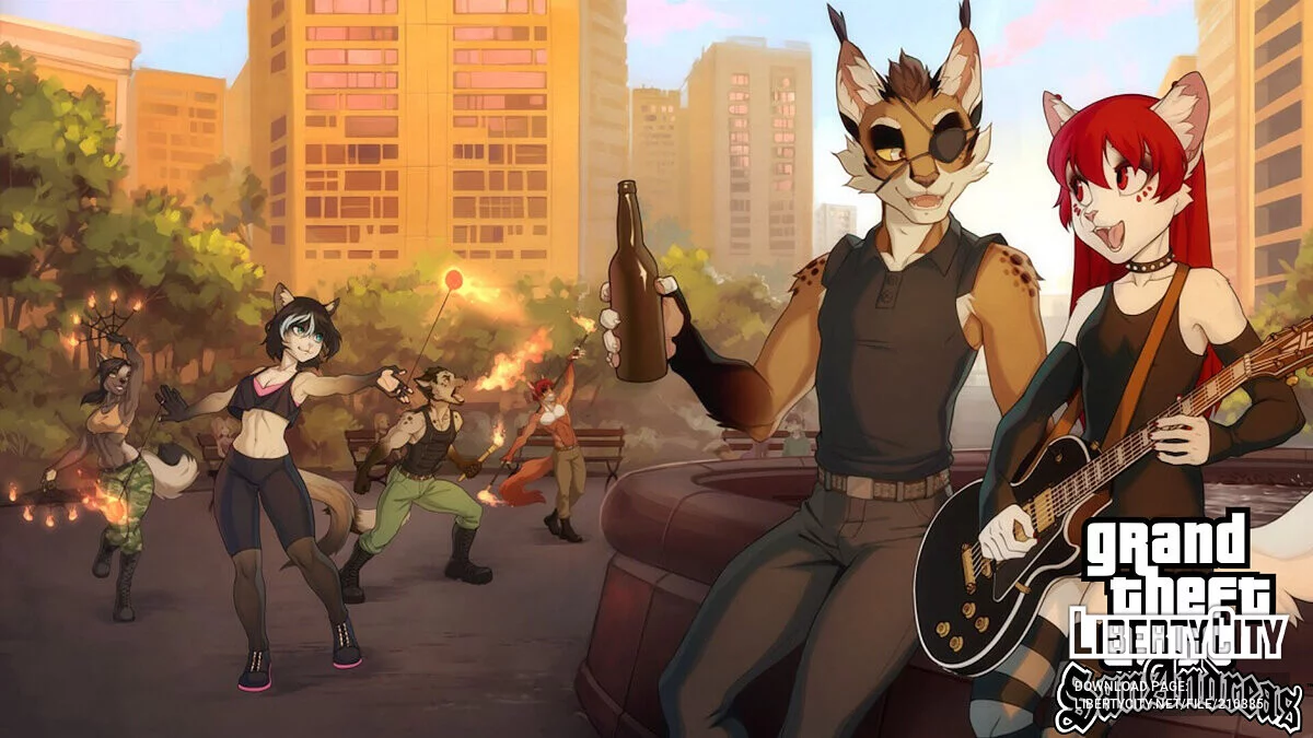 Furry Loadscreens v1.0 / GTA San Andreas