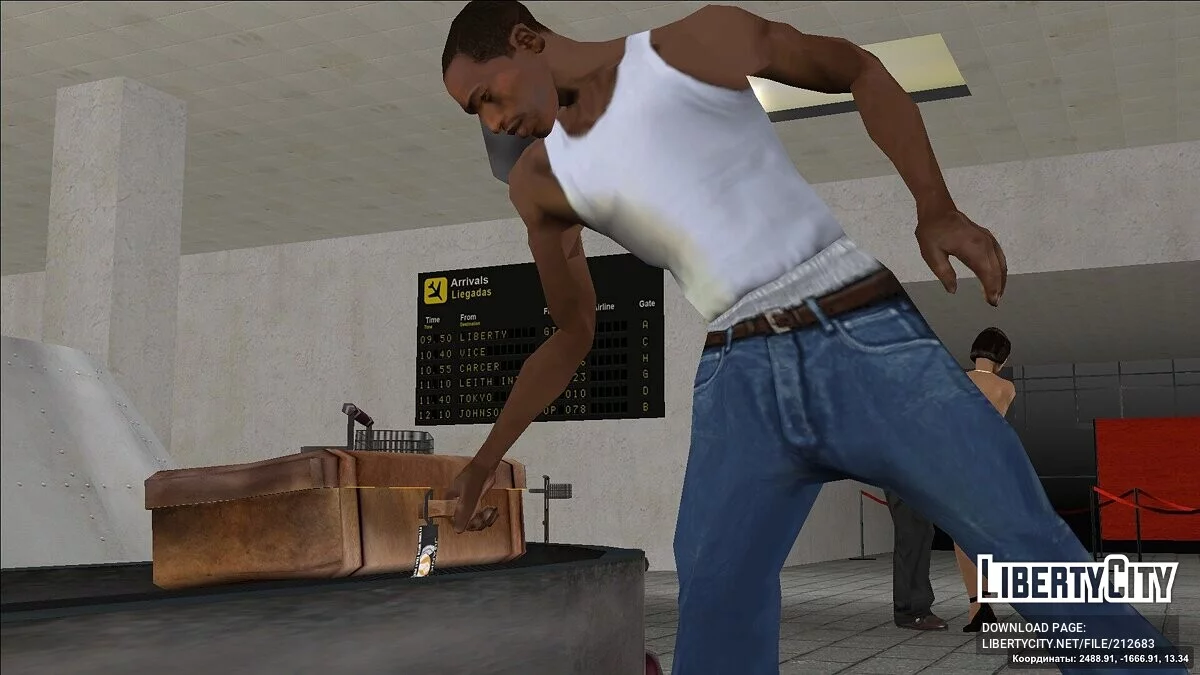 Texturas HD do aeroporto / GTA San Andreas