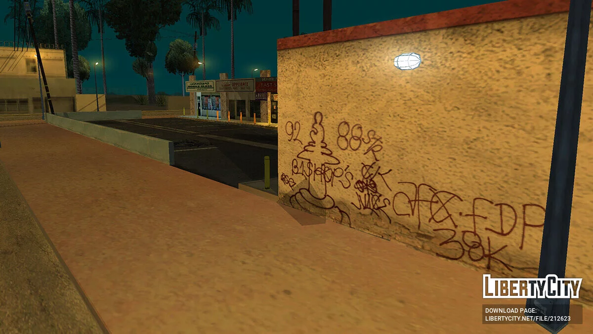 Bairros de Los Angeles v2 / GTA San Andreas