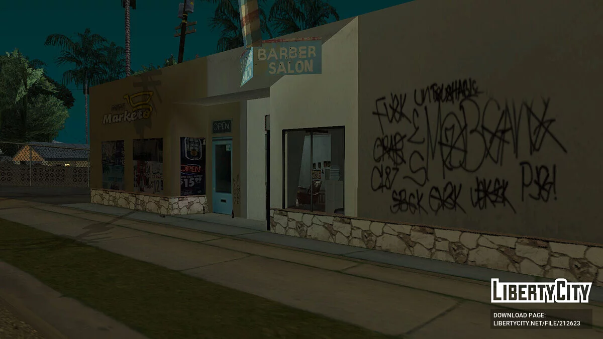 Bairros de Los Angeles v2 / GTA San Andreas