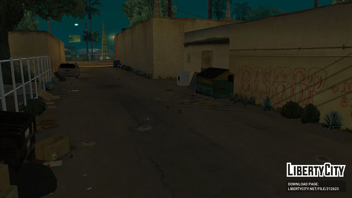 Bairros de Los Angeles v2 / GTA San Andreas