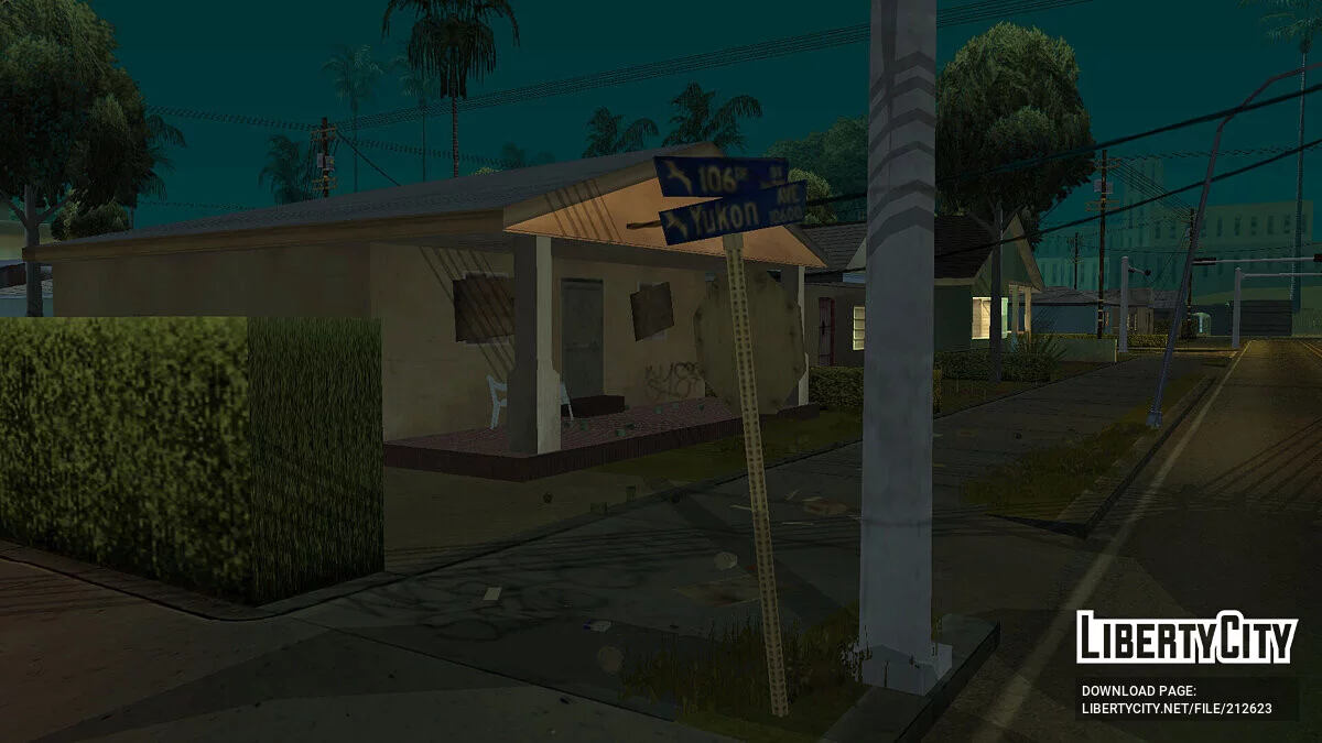 Bairros de Los Angeles v2 / GTA San Andreas